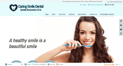 Desktop Screenshot of dmbdental.com